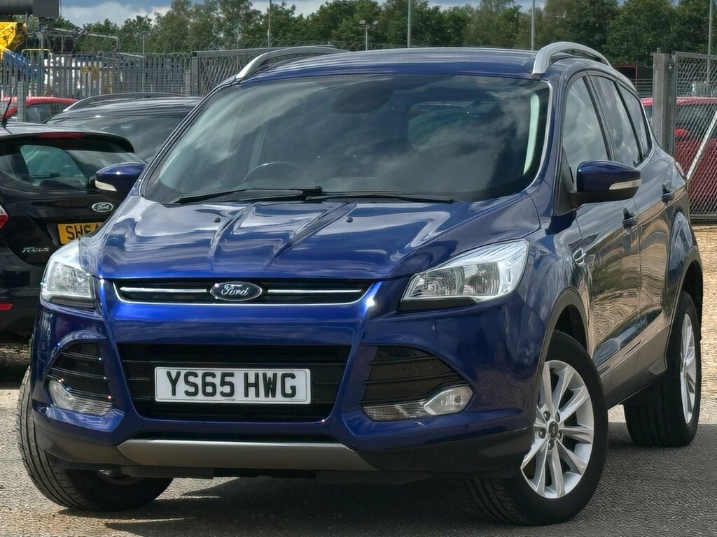 Ford Kuga 2.0 Tdci Titanium Suv Awd Euro 6 YS65HWG Blue #4