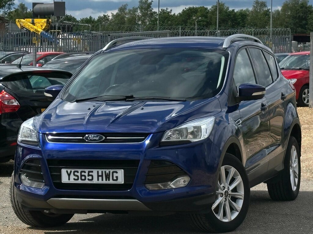 Ford Kuga 2.0 Tdci Titanium Suv Awd Euro 6 YS65HWG Blue #2