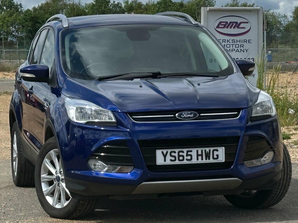 Ford Kuga 2.0 Tdci Titanium Suv Awd Euro 6 YS65HWG Blue #3