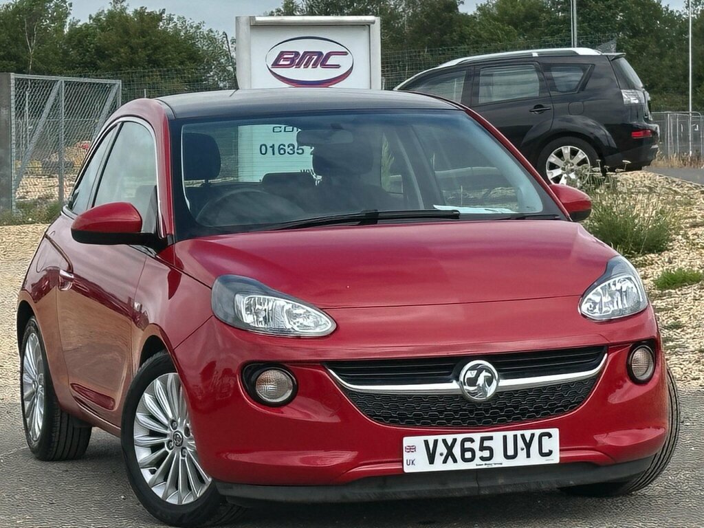 Vauxhall Adam 1.2I Glam Hatchback Euro 6 70 P VX65UYC Red #3