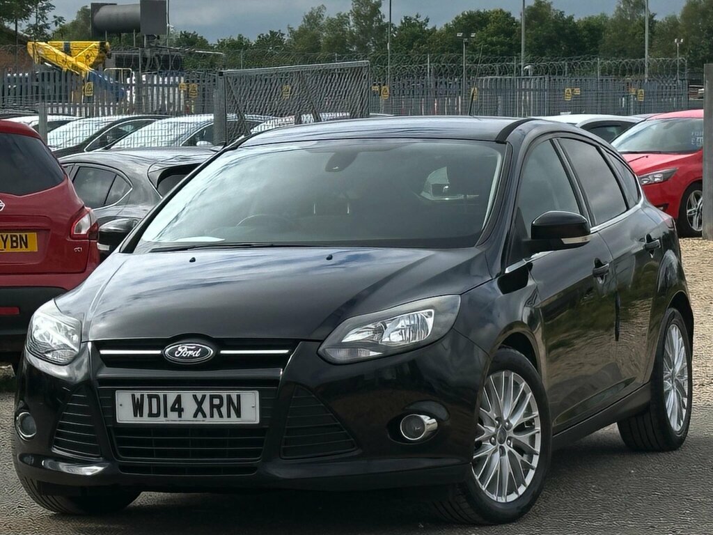 Ford Focus 1.6 Tdci Zetec Hatchback Euro 5 WD14XRN Black #2