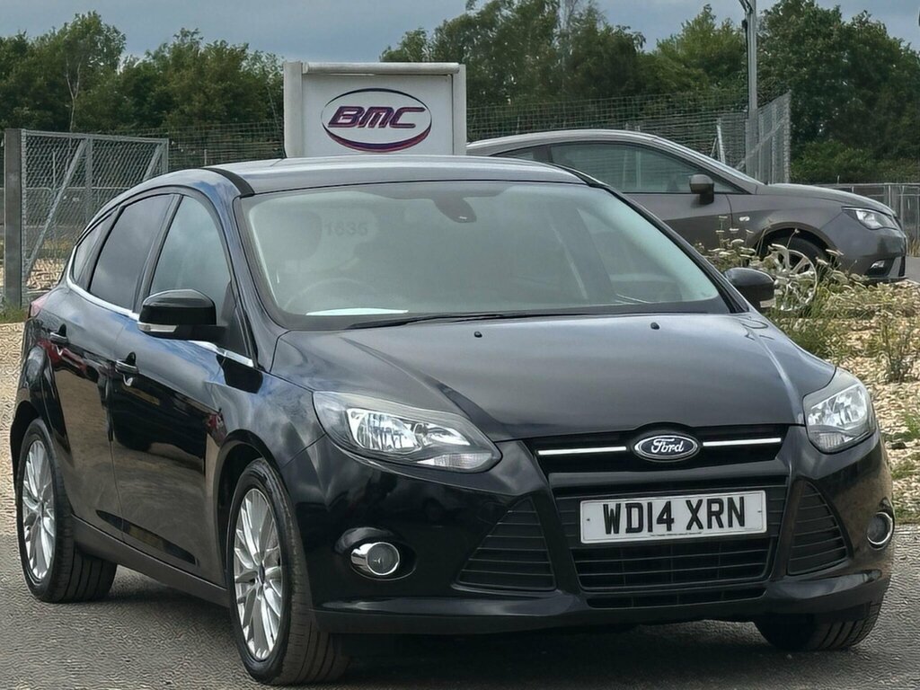Ford Focus 1.6 Tdci Zetec Hatchback Euro 5 WD14XRN Black #5