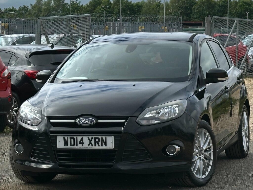 Ford Focus 1.6 Tdci Zetec Hatchback Euro 5 WD14XRN Black #4