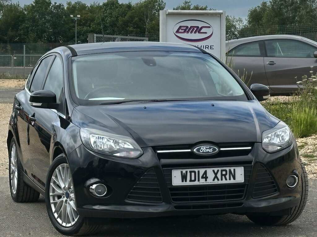 Ford Focus 1.6 Tdci Zetec Hatchback Euro 5 WD14XRN Black #3