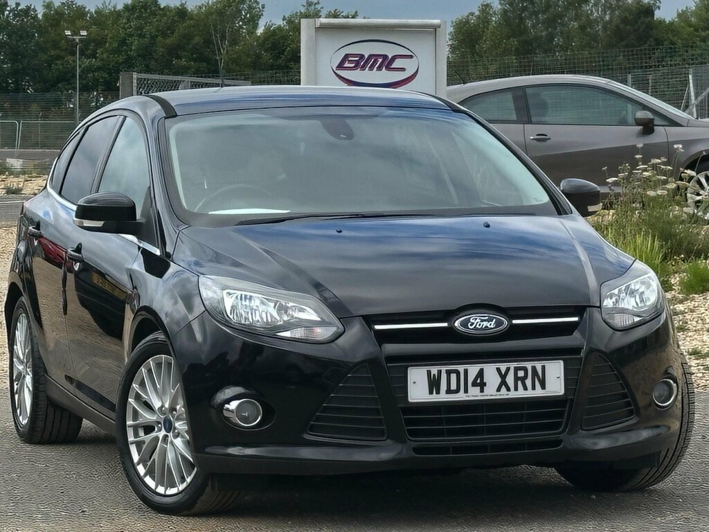 Ford Focus 1.6 Tdci Zetec Hatchback Euro 5 WD14XRN Black