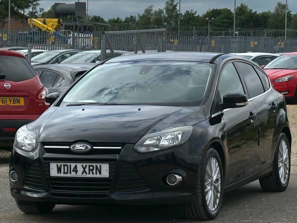 Ford Focus 1.6 Tdci Zetec Hatchback Euro 5 WD14XRN Black #6