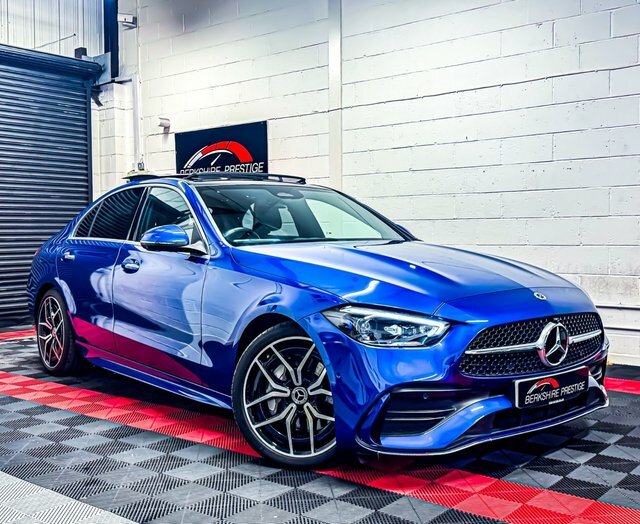 Mercedes-Benz C Class C 300 E Amg Line Premium White #1