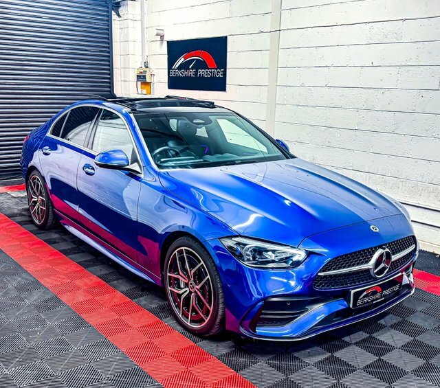 Mercedes-Benz C Class C 300 E Amg Line Premium White #5