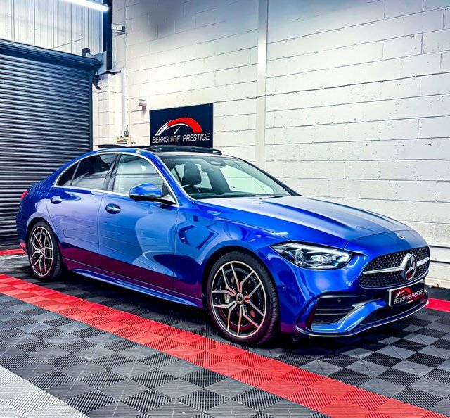 Mercedes-Benz C Class C 300 E Amg Line Premium White #3