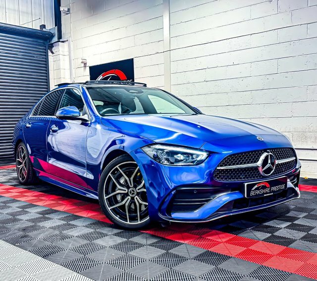 Mercedes-Benz C Class C 300 E Amg Line Premium White #2