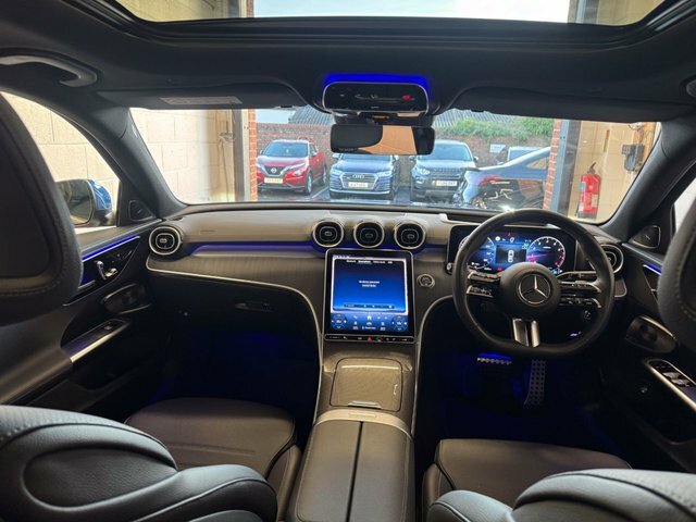 Mercedes-Benz C Class C 300 E Amg Line Premium White #35