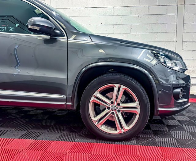 Volkswagen Tiguan 2.0 Tdi Bluemotion Tech R-line Edition Suv Die KM65DDN Grey #5