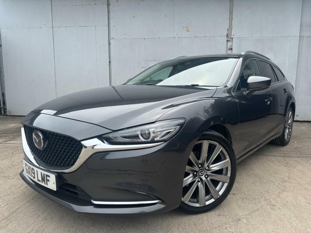 Mazda 6 Estate 2.2 Skyactiv-d Sport Nav Tourer Euro 6 S GX19LMF Grey #2