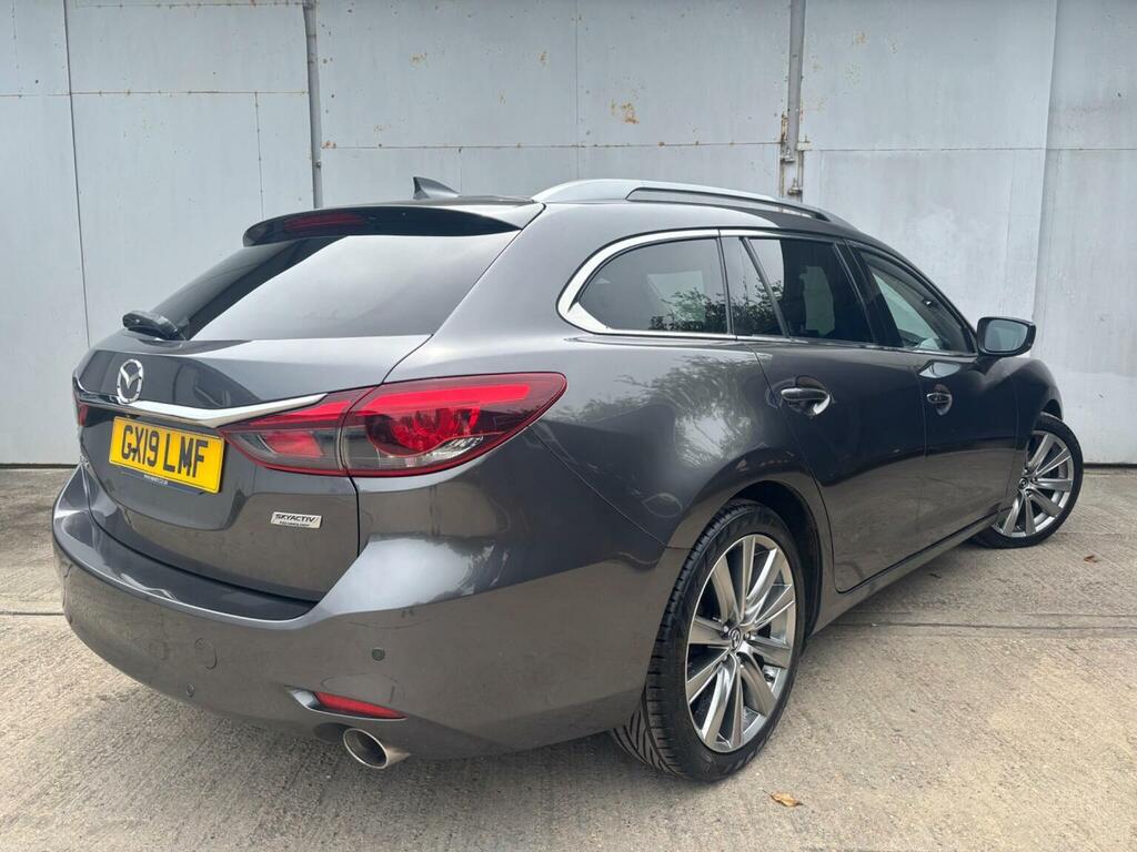 Mazda 6 Estate 2.2 Skyactiv-d Sport Nav Tourer Euro 6 S GX19LMF Grey #3