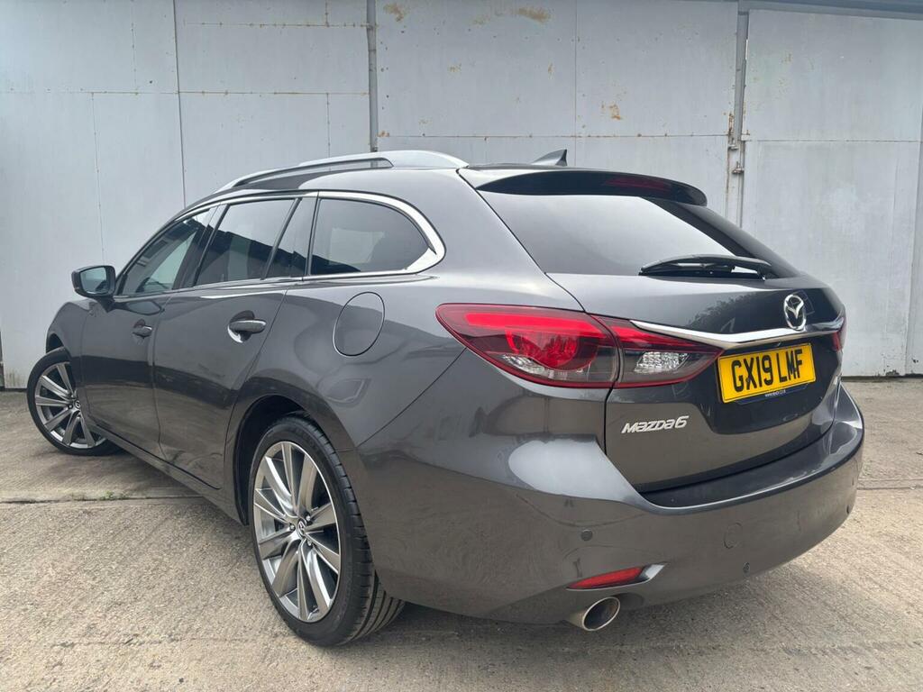 Mazda 6 Estate 2.2 Skyactiv-d Sport Nav Tourer Euro 6 S GX19LMF Grey #4