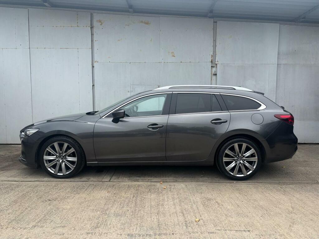 Mazda 6 Estate 2.2 Skyactiv-d Sport Nav Tourer Euro 6 S GX19LMF Grey #6