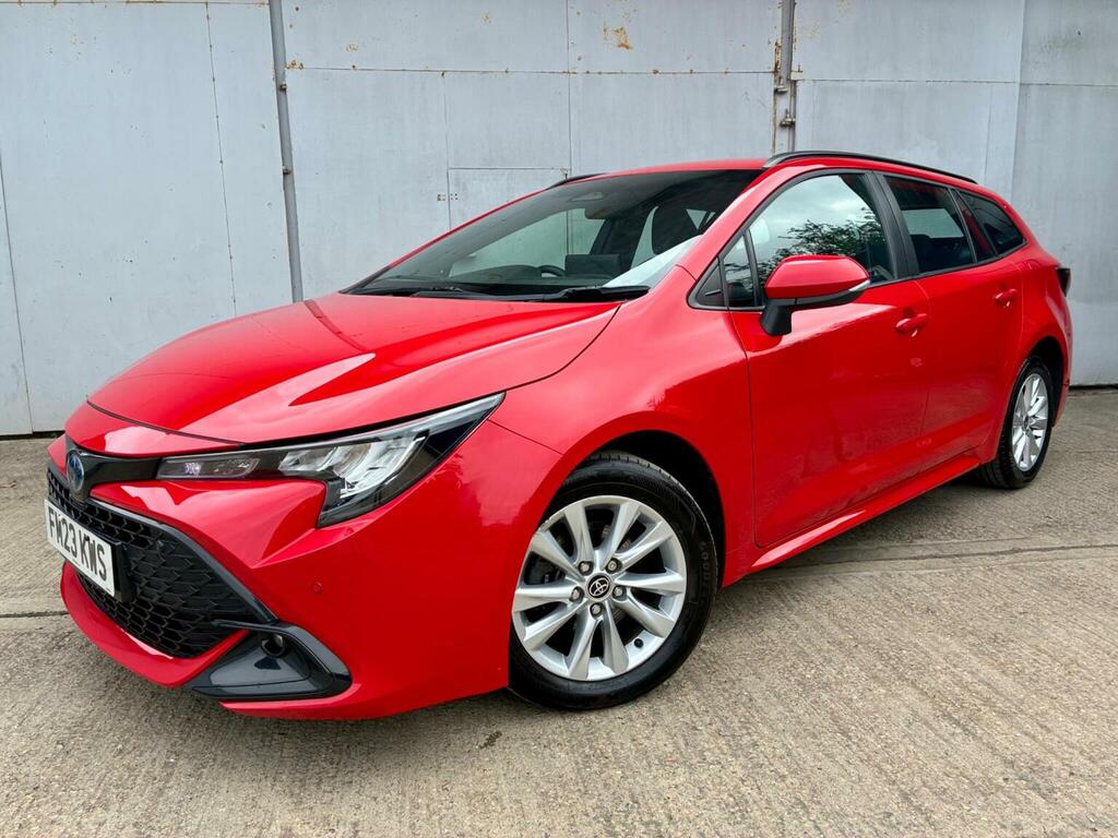Toyota Corolla Estate 1.8 Vvt-h Icon Touring Sports Cvt Euro 6 S FM23KWS Red #2
