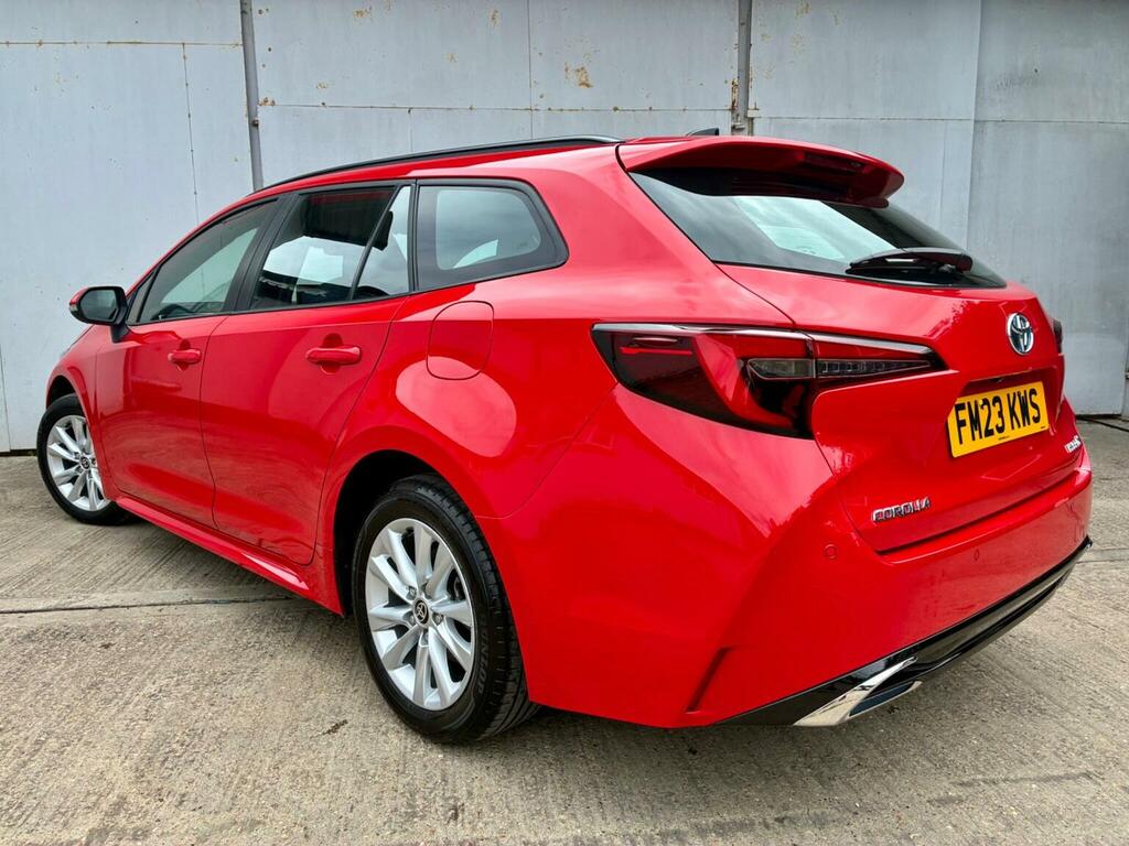 Toyota Corolla Estate 1.8 Vvt-h Icon Touring Sports Cvt Euro 6 S FM23KWS Red #4