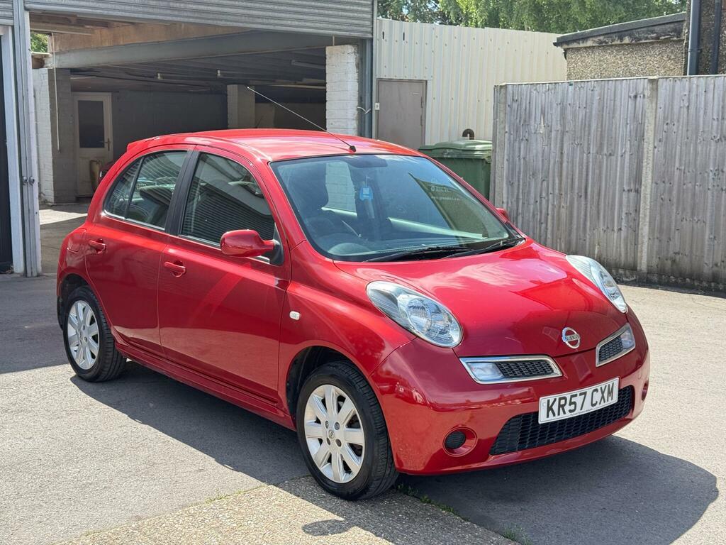Nissan Micra 1.2 16V Acenta Red #3