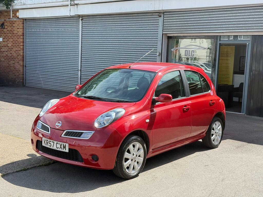 Nissan Micra 1.2 16V Acenta Red #2