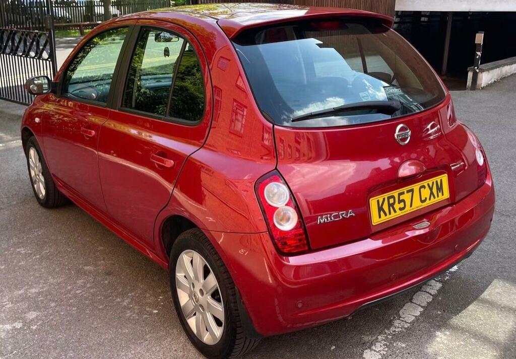 Nissan Micra 1.2 16V Acenta Red #3