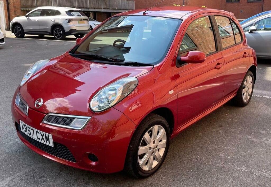 Nissan Micra 1.2 16V Acenta Red #2