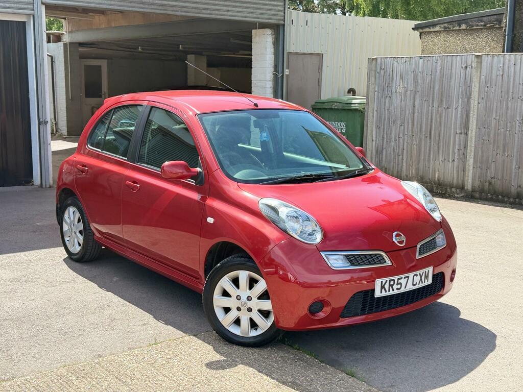 Nissan Micra 1.2 16V Acenta Red #6