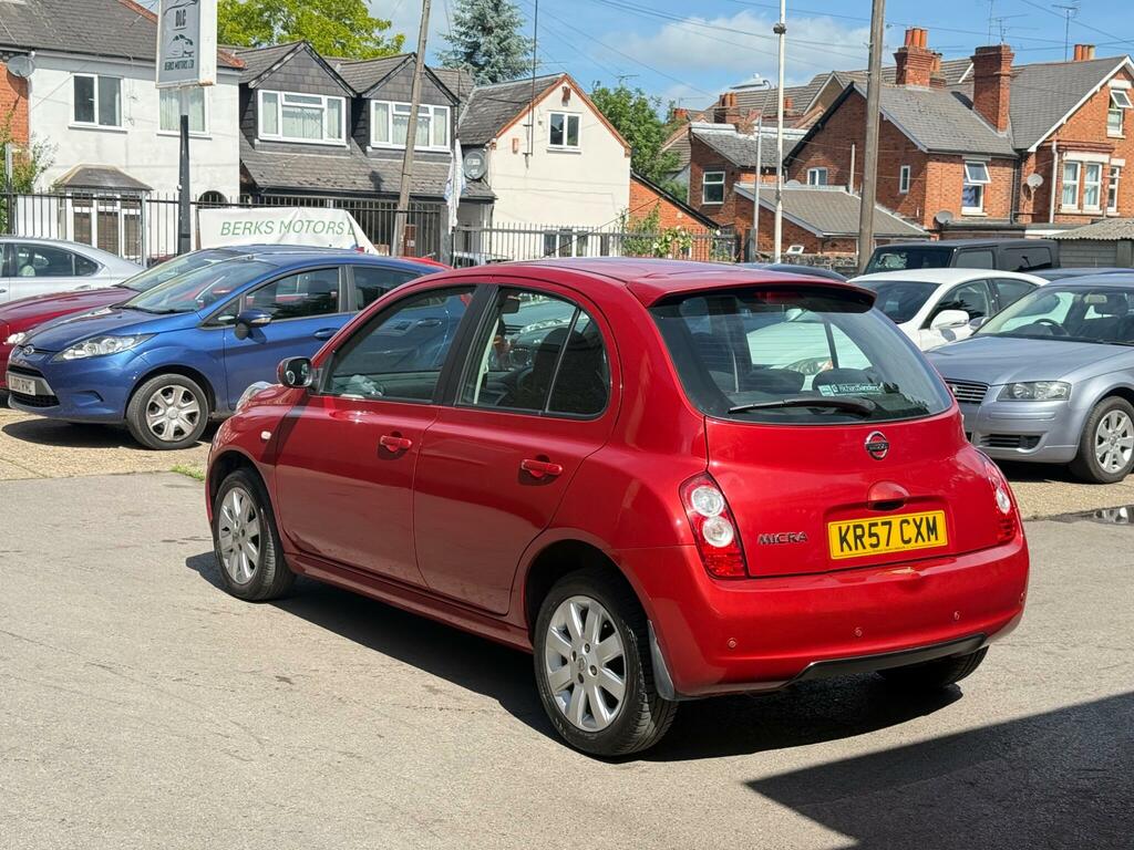 Nissan Micra 1.2 16V Acenta Red #4