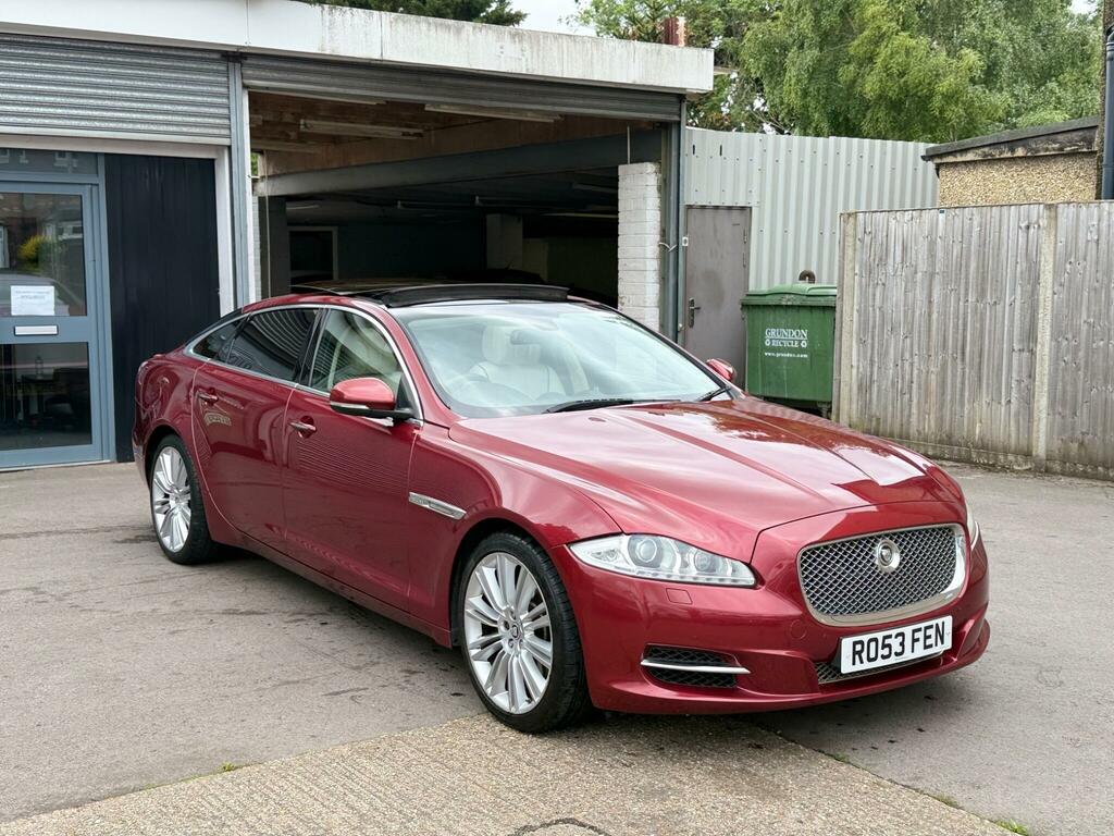 Jaguar XJ 3.0D V6 Portfolio Euro 5 Ss Lwb Red #6