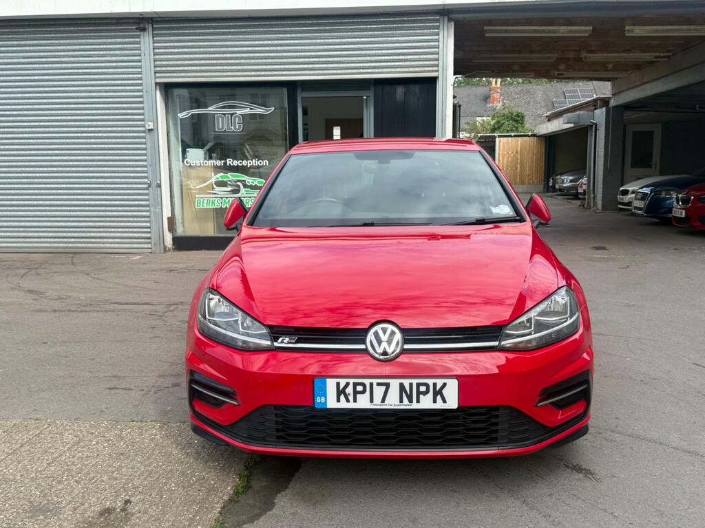Volkswagen Golf 2.0 Tdi Bluemotion Tech R-line Dsg Euro 6 Ss KP17NPK Red #2