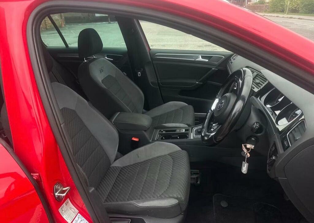 Volkswagen Golf 2.0 Tdi Bluemotion Tech R-line Dsg Euro 6 Ss Red #6