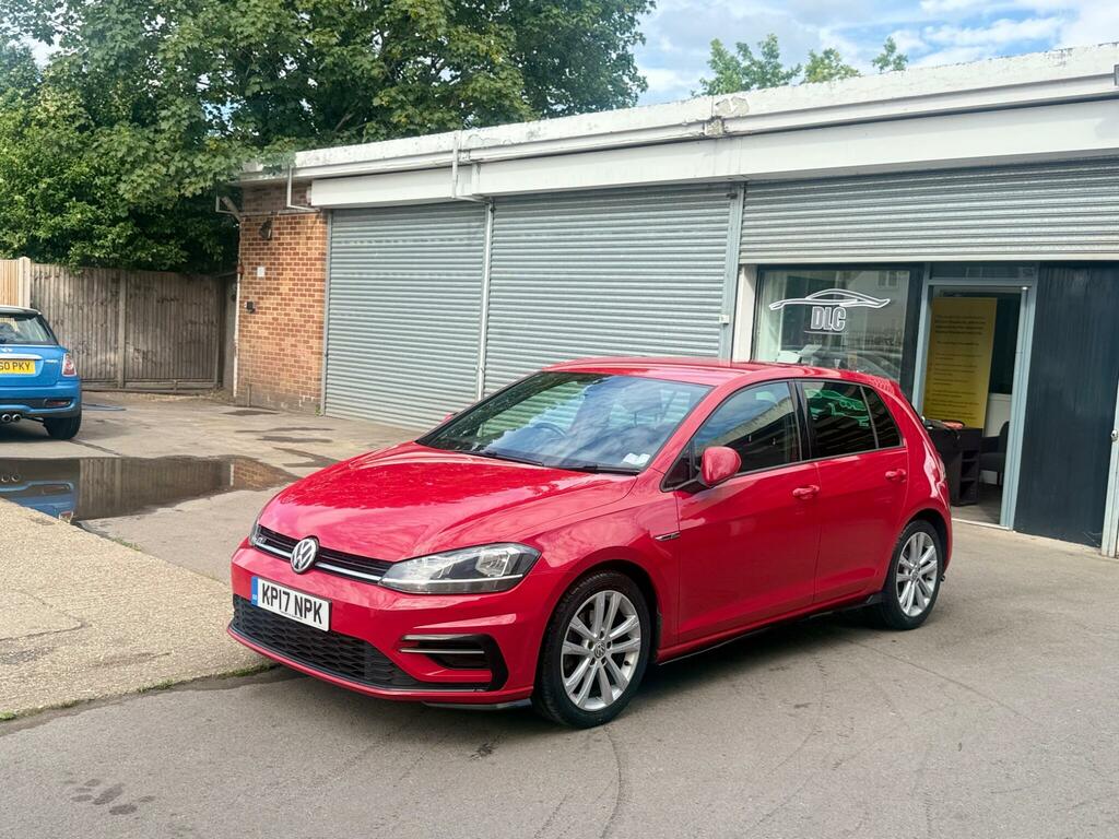 Volkswagen Golf 2.0 Tdi Bluemotion Tech R-line Dsg Euro 6 Ss KP17NPK Red #3