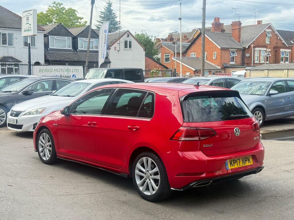 Volkswagen Golf 2.0 Tdi Bluemotion Tech R-line Dsg Euro 6 Ss KP17NPK Red #4