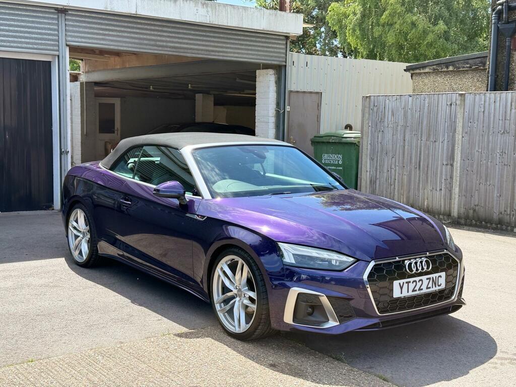 Audi A5 2.0 Tfsi 35 S Line S Tronic Euro 6 Ss Purple #5