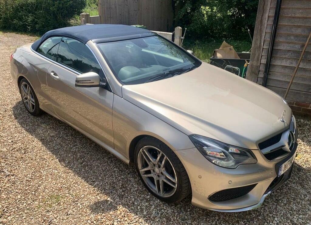 Mercedes-Benz E Class 2.1 E220 Cdi Amg Sport Cabriolet G-tronic Euro 5 Silver