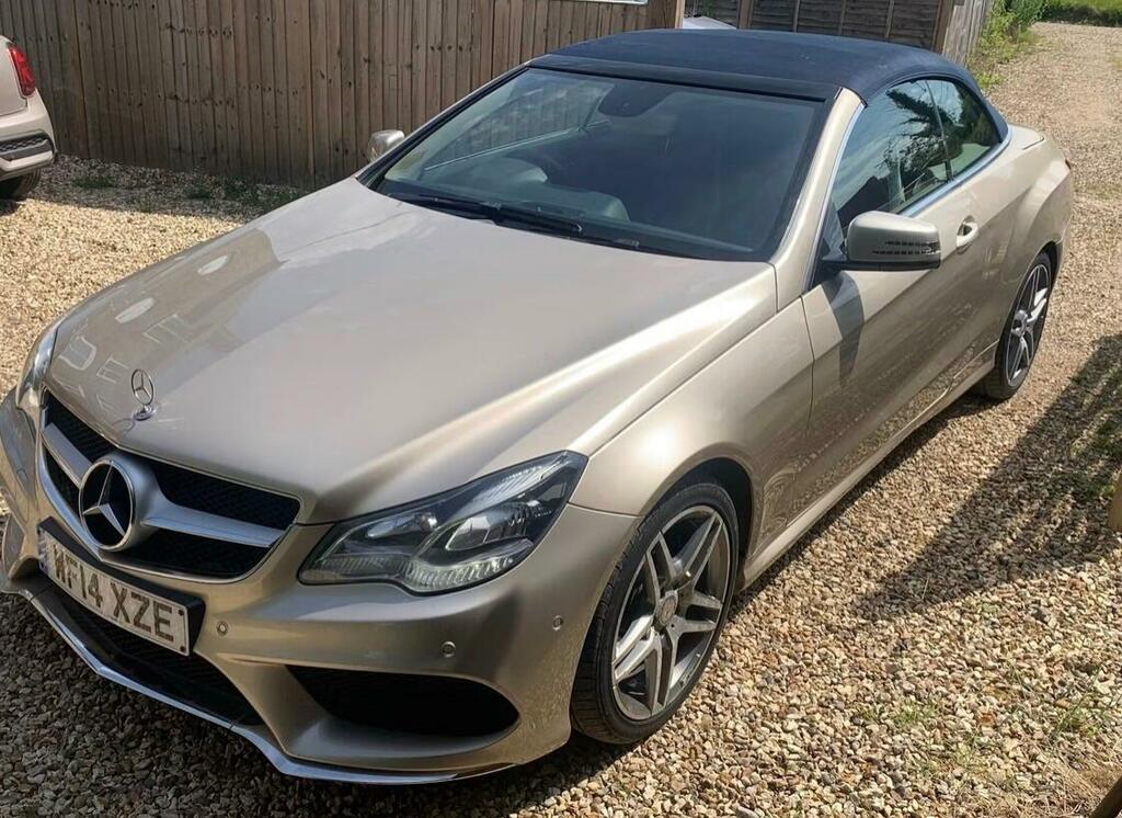 Mercedes-Benz E Class 2.1 E220 Cdi Amg Sport Cabriolet G-tronic Euro 5 Silver #2