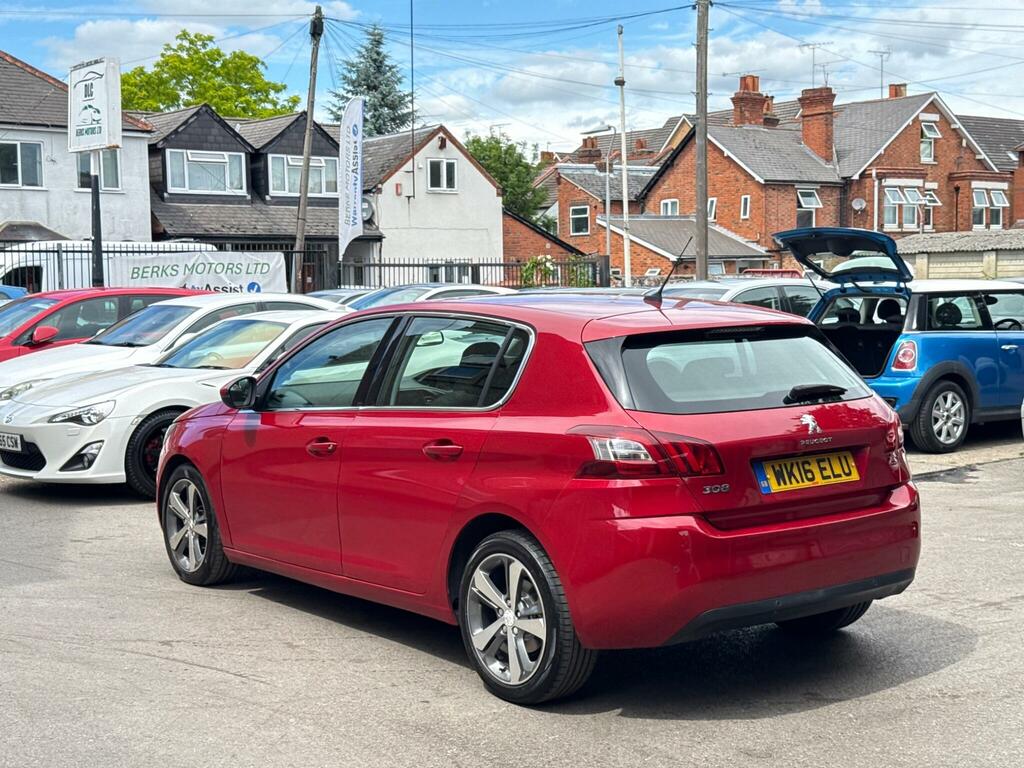 Peugeot 308 1.2 Puretech Allure Eat Euro 6 Ss Red #6
