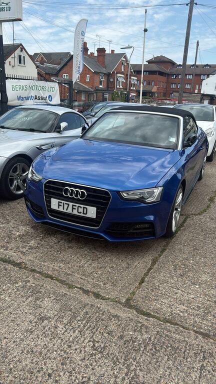 Audi A5 2.0 Tfsi S Line Special Edition Plus Multitronic E Blue