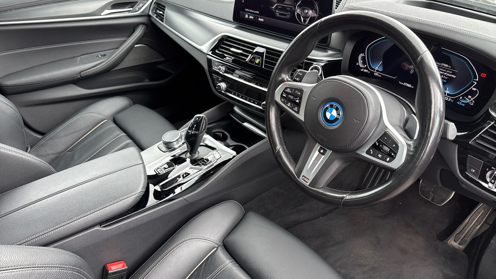 BMW 5 Series 520D Mht M Sport Step Techpro Pack Blue #6