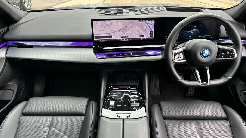 BMW i5 I5 Edrive40 M Sport Saloon Grey #4