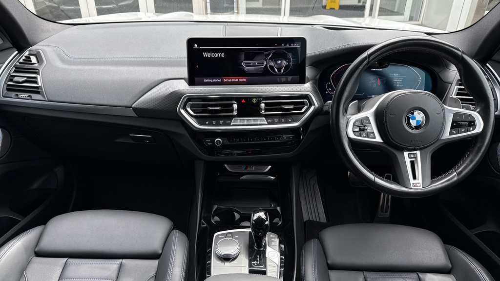 BMW X3 X3 20D Xdrive M Sport Blue #4