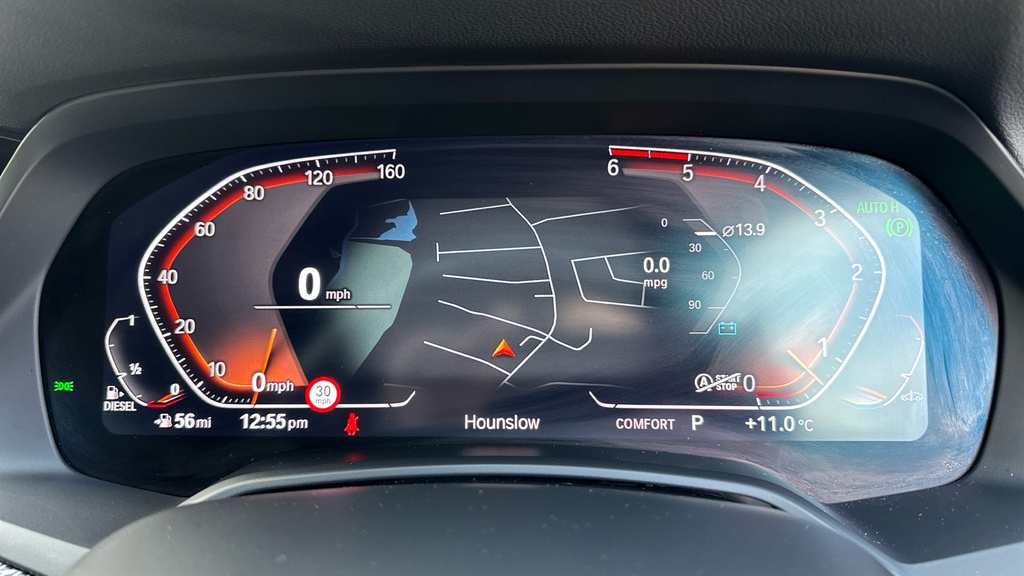 BMW X6 3.0 40I M Sport Blue #9