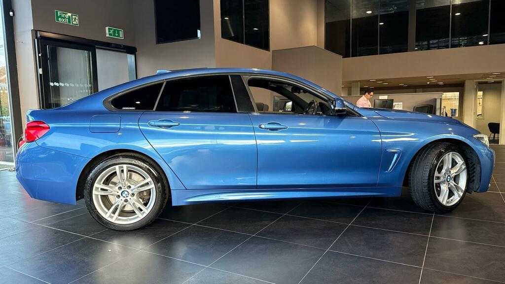 BMW 4 Series Gran Coupe 3.0 435D M Sport Xdrive Euro 6 Ss WP17AMV Blue #3