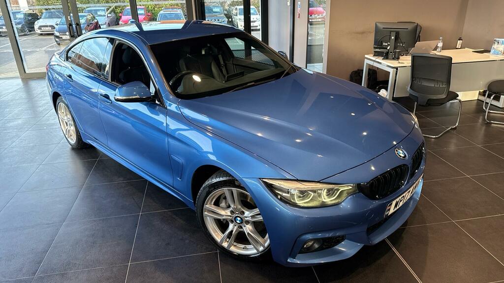 BMW 4 Series Gran Coupe 3.0 435D M Sport Xdrive Euro 6 Ss WP17AMV Blue #6
