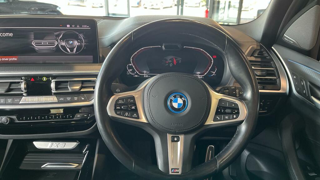 BMW iX3 80Kwh M Sport Pro SX22GGZ Grey #5
