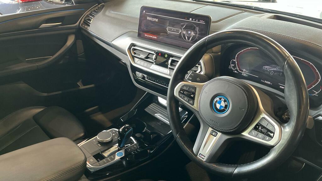 BMW iX3 80Kwh M Sport Pro SX22GGZ Grey #6