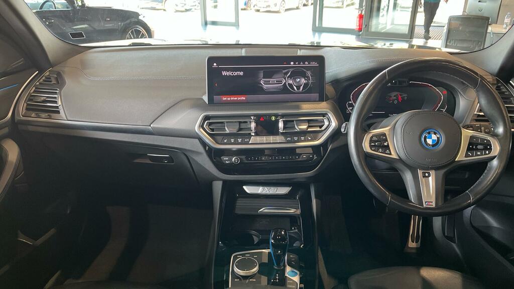 BMW iX3 80Kwh M Sport Pro SX22GGZ Grey #4