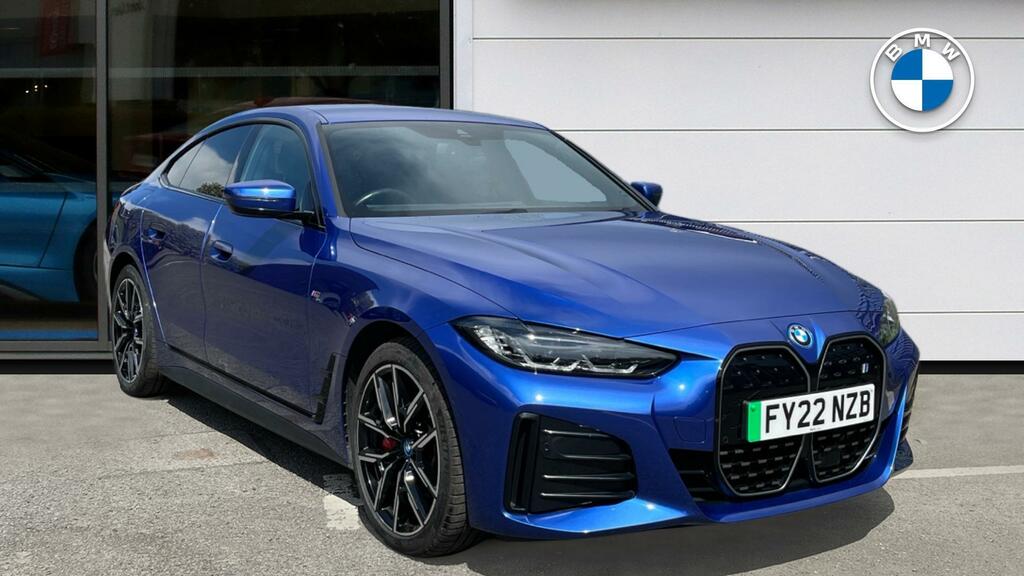 BMW i4 40 83.9Kwh M Sport Gran Coupe Edrive Blue