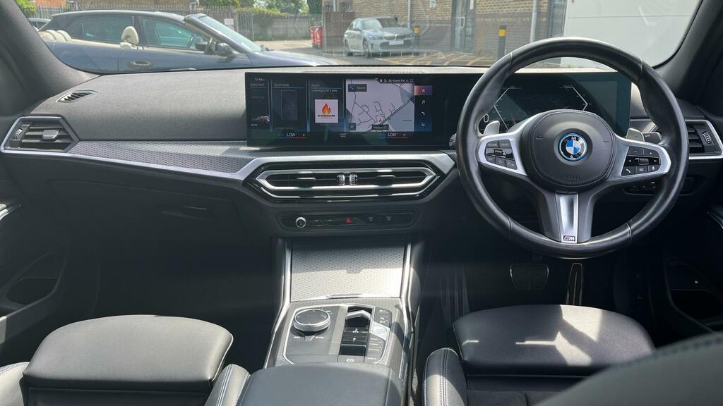 BMW 3 Series 2.0 330E 12Kwh M Sport Euro 6 Ss FH23UKG Black #4