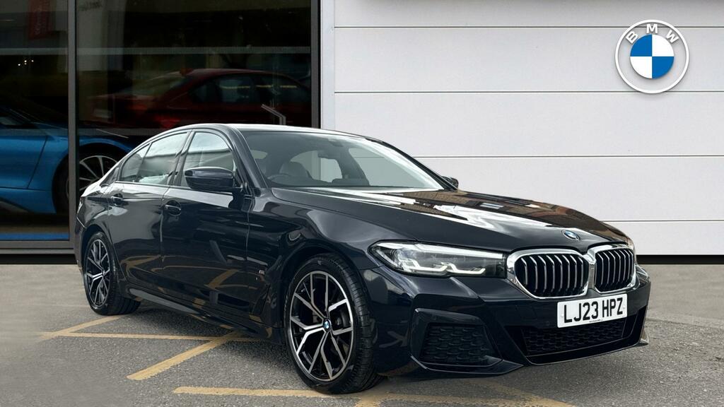 BMW 5 Series 2.0 520D Mht M Sport Steptronic Euro 6 Ss Black